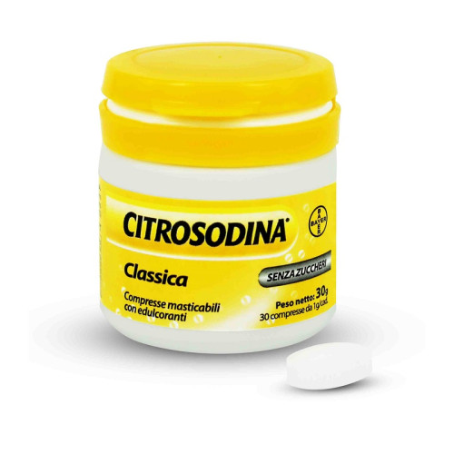 Citrosodina classica 30 compresse masticabili
