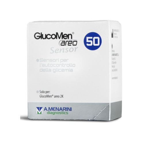 Strisce misurazione glicemia glucomen areo sensor 50 pezzi