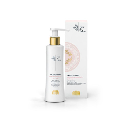 Helan fior di talco talco liquido idratante delicato corpo 200 ml
