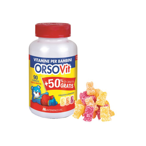 Orsovit caramelle gommose 90 pezzi
