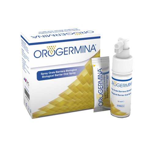 Orogermina spray orale 2 flaconi x 10 ml + 2 bustine 1,15 g di liofilizzato + 2 nebulizzatori orali
