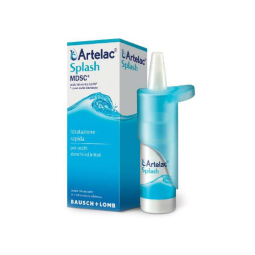 Artelac splash gocce oculari 10 flaconcini monodose 0,5 ml