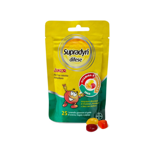Supradyn difese junior 25 caramelle gommose