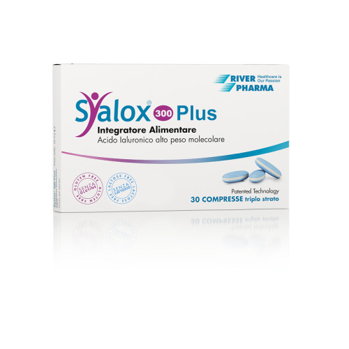 Syalox 300 plus 30 compresse triplo strato senza glutine senza lattosio