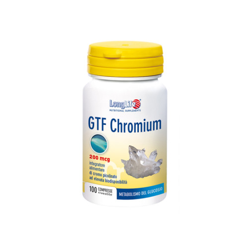 Longlife gtf chromium 100 compresse rivestite