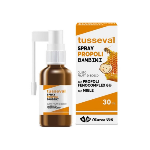 Tusseval gola propoli spray per bambini 30 ml