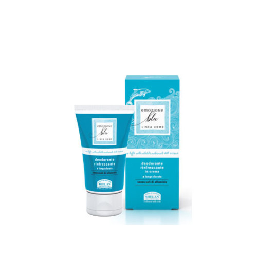 Emozione blu deodorante rinfrescante in crema 50 ml