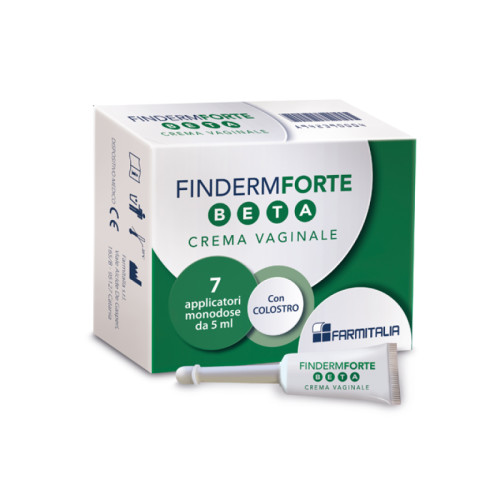 Finderm forte beta crema vaginale 7 applicatori monouso 5 g