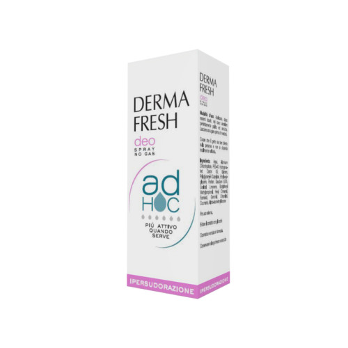 Dermafresh deo spray no gas ad hoc ipersudorazione deodorante 100 ml
