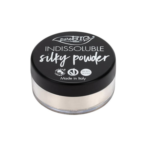Purobio indissolubile silky powder 01 cipria in polvere