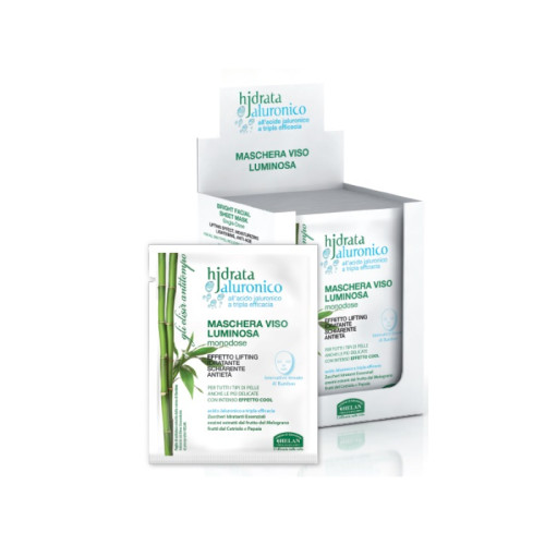 Hjdrata jaluronico maschera viso luminosa monodose 15 ml