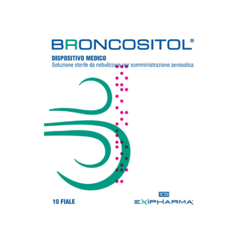 Broncositol soluzione sterile da nebulizzare per somministrazione aerosolica 10 fiale 3 ml