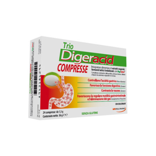 Trio digeracid 24 compresse