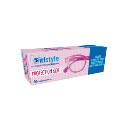 Occhiale da lettura premontato iristyle protection kids fuxia