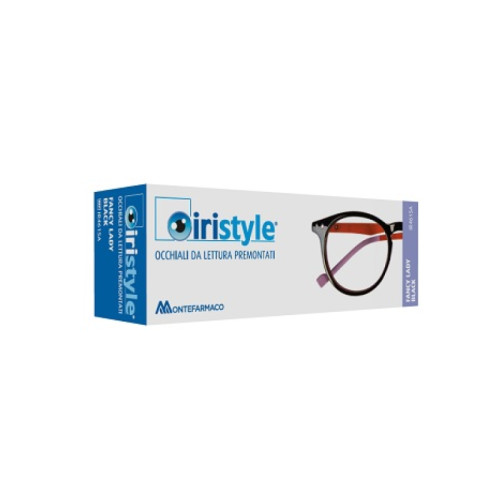 Occhiale da lettura premontato iristyle fancy lady black +2,5