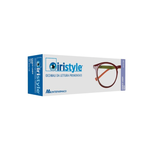 Occhiale da lettura premontato iristyle fancy lady red +2