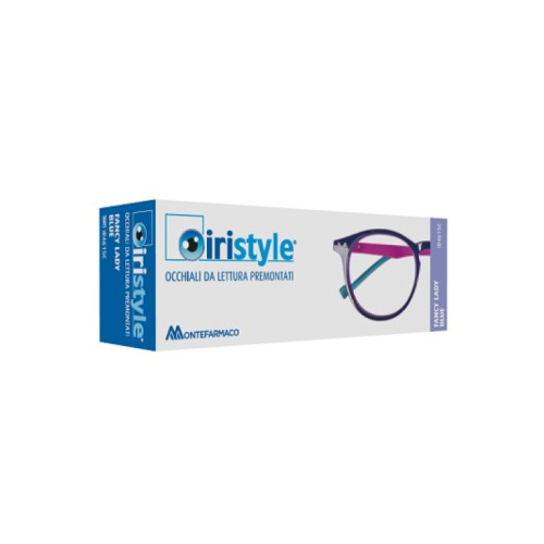 Occhiale da lettura premontato iristyle fancy lady blue +1