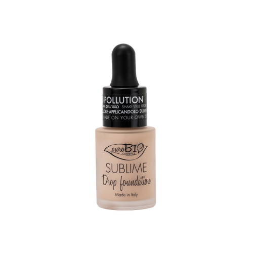 Purobio cosmetics sublime drop foundation 0 y 15 ml