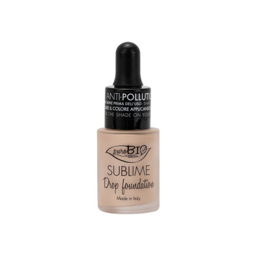 Purobio cosmetics sublime drop foundation 1 y 15 ml