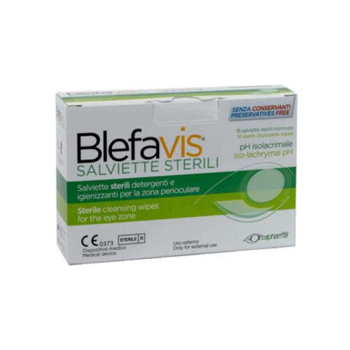 Blefavis salviette sterili 18 pezzi