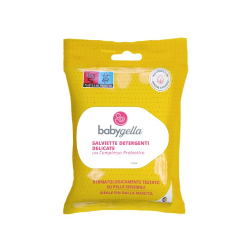 Babygella prebiotic salviettine 15 pezzi