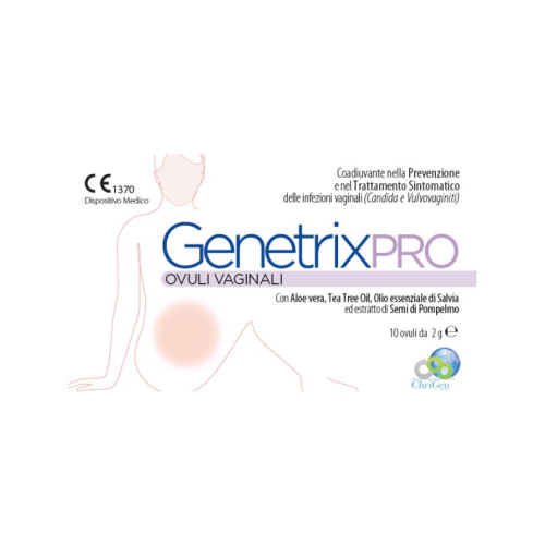 Genetrix pro 10 ovuli vaginali 2 g