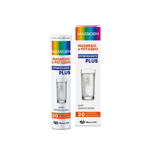 Massigen magnesio potassio plus 20 compresse effervescenti