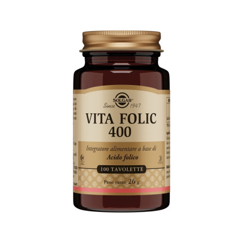 Vita folic 400 100 tavolette