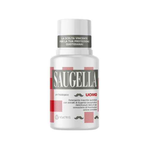Saugella uomo ph fisiologico detergente maschile quotidiano 100 ml