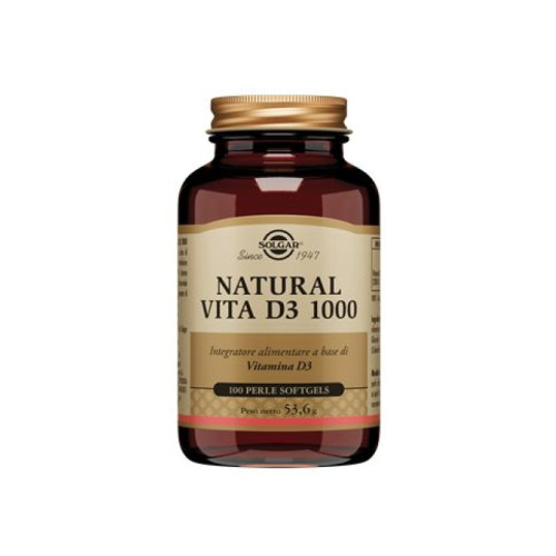 Natural vita d3 1000 100 perle softgel