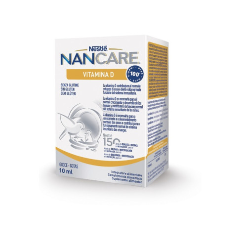 Nancare vitamina d gocce 10 ml