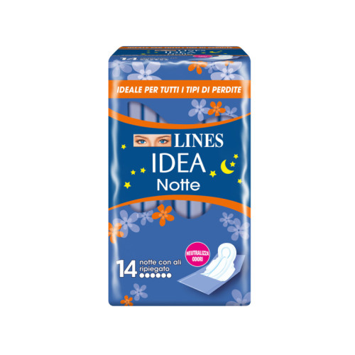 Lines idea notte con ali ripiegate 14 pezzi