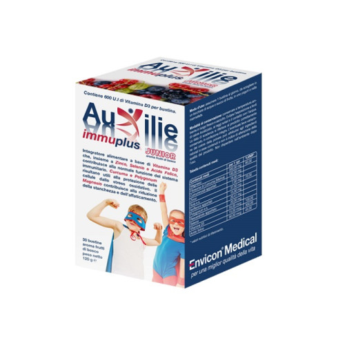 Auxilie immuplus junior solubile 30 stick pack