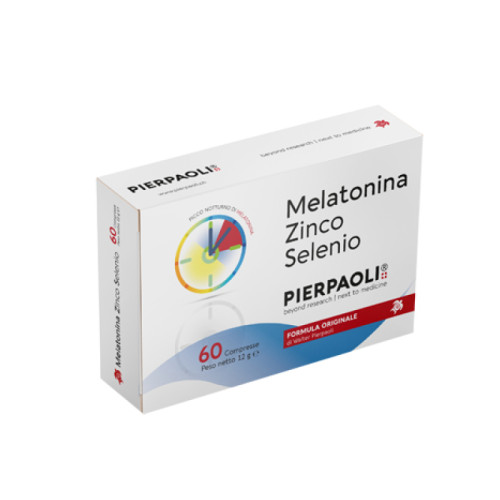 Melatonina zinco selenio pierpaoli 60 compresse