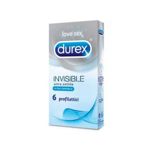 Durex invisible profilattico 6 pezzi