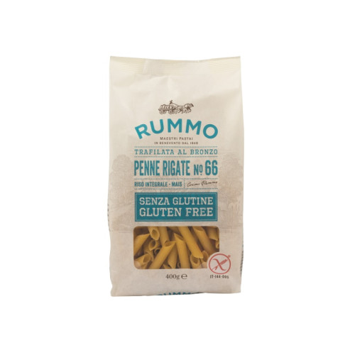 Rummo penne rigate n66 di riso integrale e mais 400 g