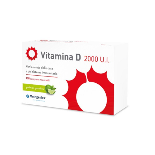 Vitamina d 2000 ui 168 compresse masticabili