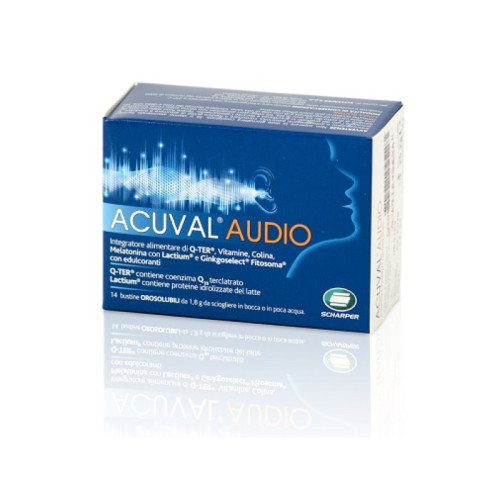 Acuval audio 14 bustine orosolubile 1,8 g