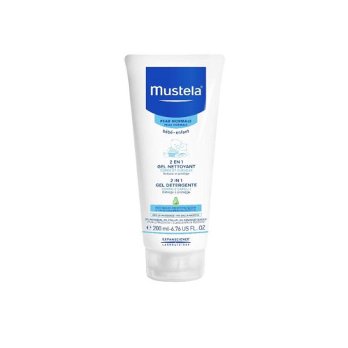 Mustela 2in1 gel detergente 200 ml