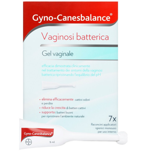 Gynocanesbalance gel vaginale 7 flaconcini monouso 5 ml