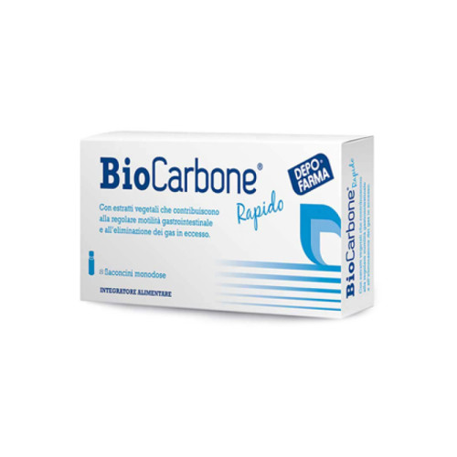Biocarbone rapido 8 flaconcini