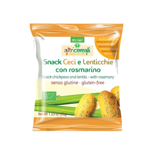 Altricereali snack ceci e lenticchie con rosmarino 35 g