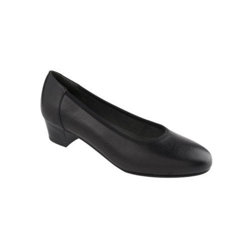 Calzatura verbena leather womens black memory cushion urban 38 aw16