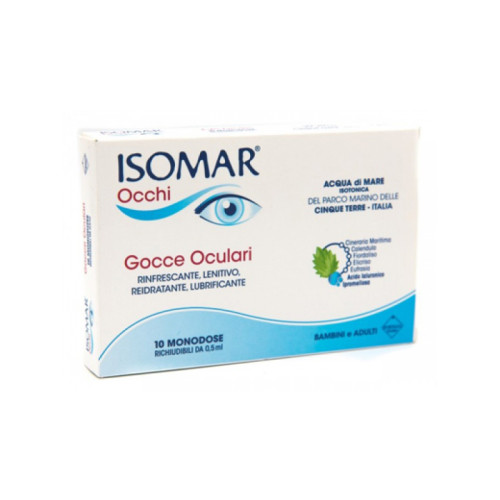 Isomar occhi gocce oculari all'acido ialuronico 0,20% 10 flaconcini