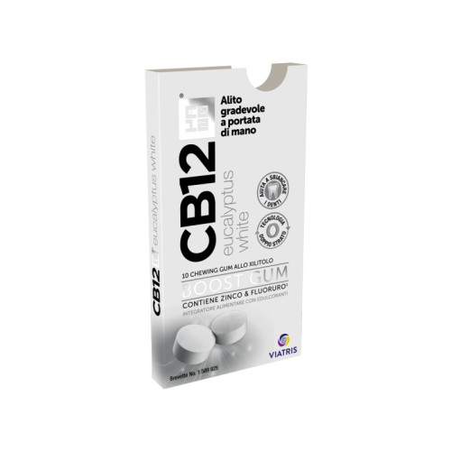 Cb12 boost eucalyptus white 10 chewing gum