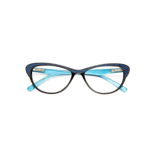 Occhiale da lettura premontato twins platinum ginevra blu +2,50