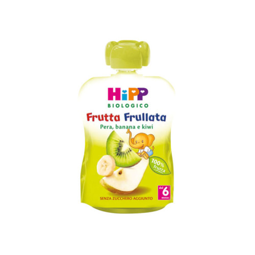 Hipp bio frutta frullata pera banana kiwi 90 g
