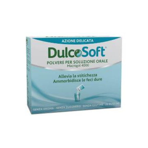 Dulcosoft polvere per soluzione orale 20 bustine