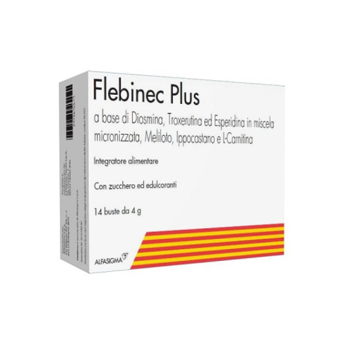 Flebinec plus 14 bustine 4 g