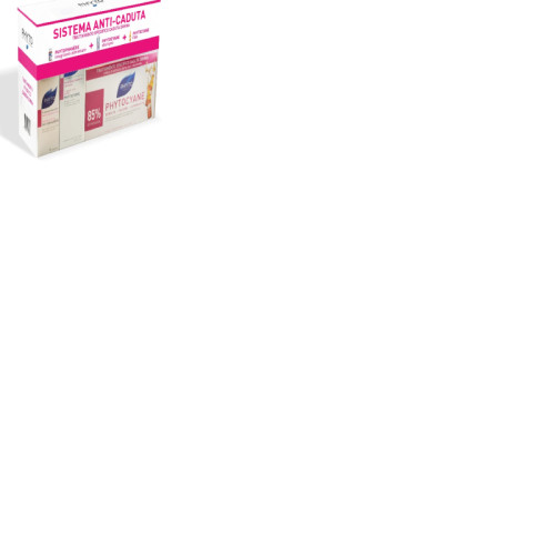 Coffret sistema phytocyane 90 capsule + 12 fiale x 7,5 ml + shampoo 200 ml